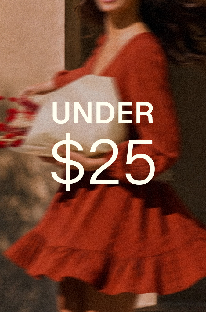 Under $25